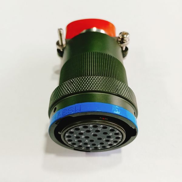 MIL-DTL-5015 Aviation Plug Circular Connector 37 Pins Plug Connector Ca3100e28-21pB