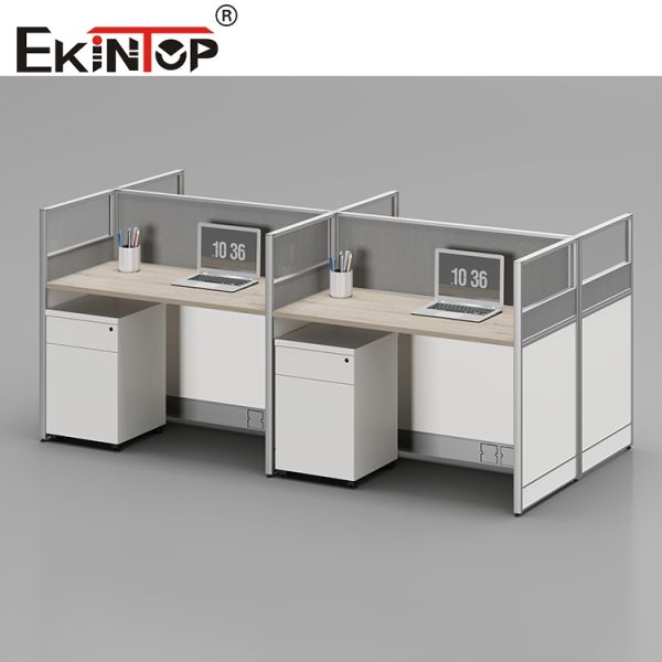 Ekintop Modern Office Furniture Custom Modular Staff Cubicle Partition Workstations Desk