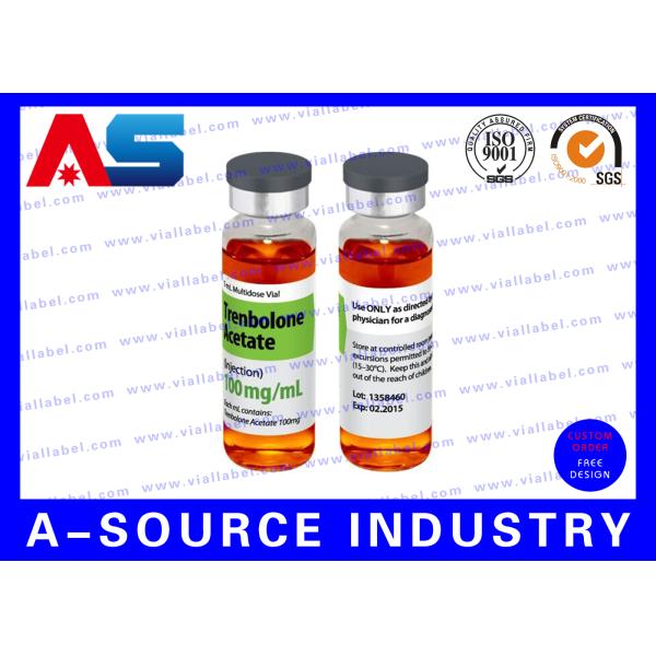 Дизайн ярлыка лабораторий Фарма ярлыков пробирки стероида Энантате 250 тестостерона пластиковый водоустойчивый медицинский