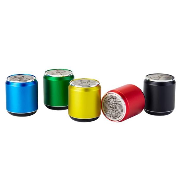 Portable TWS Bluetooth Speaker 5.0 , Can Shaped Bluetooth Speaker Outdoor