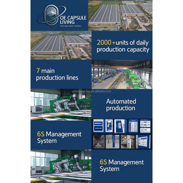 Luxury 20ft Modern Shipping Container House Small Residential Prefab Steel Structure For Hotels Villas Apartment Space