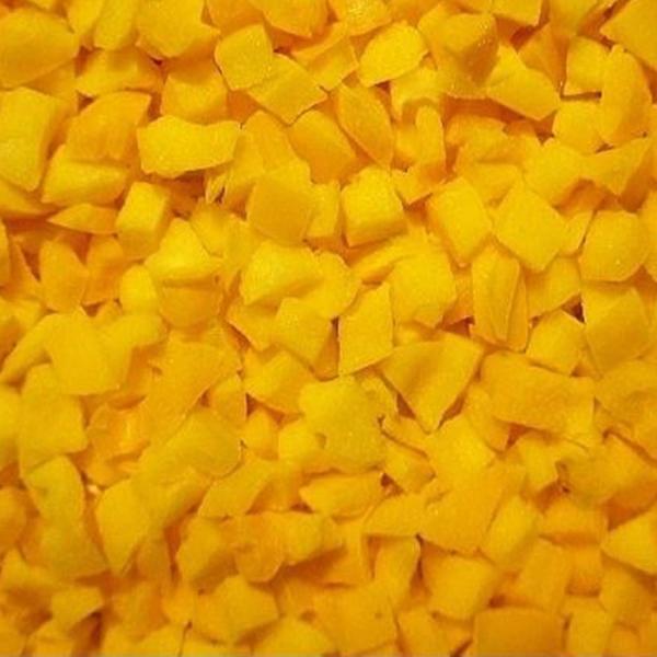 Premium IQF Frozen Food , Fresh Individually Quick Freezing Yellow Bell Pepper