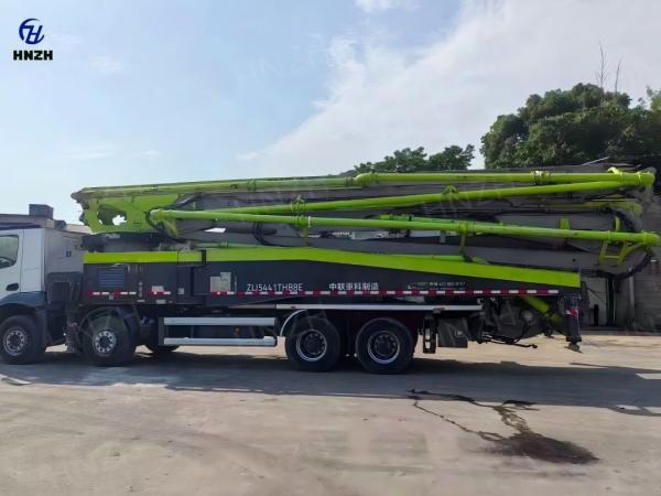 2020 ZLJ5441THBBE 63X-7RZ Actros 4143 7 Section Boom Concrete Pump Truck Second Hand