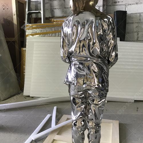 Stainless Steel Sculpture Figure-Reflection