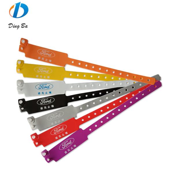 Unlimited Usage Scenarios Personalisable Wristband with Custom Logo 250*25mm/250*16mm