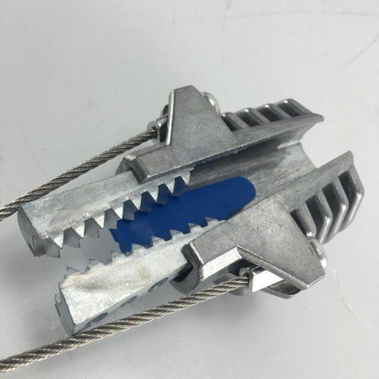 10KN ADSS Cable Fittings , Figure 8 Cable Tension Clamp