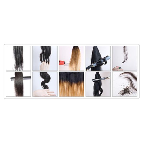 Hot Beauty Virgin Human Hair Extensions Big Curl Double Machine Weft Avoid Shedding