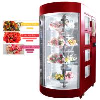 A máquina de venda automática da entrega da flor fresca preservou Rose Carnation Jasmine