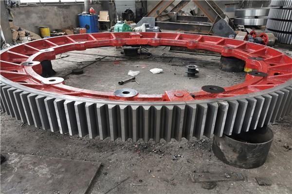 Engrenagem de 10 circunferências do moinho do módulo 16000mm para o preço de fábrica da estufa giratória e da engrenagem das circunferências do moinho