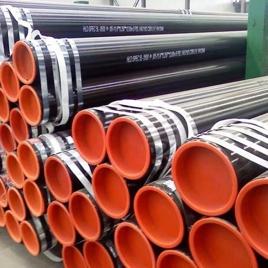 Aço de carbono laminado a quente ASTM A53 Gr. B ERW A106B