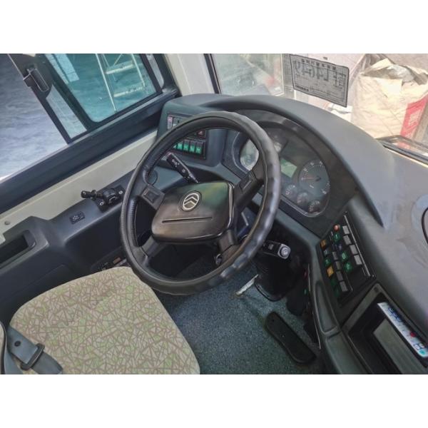 Used Tour Bus Used Golden Dragon Bus XML6113J68 49seats Double Doors Yuchai Engine