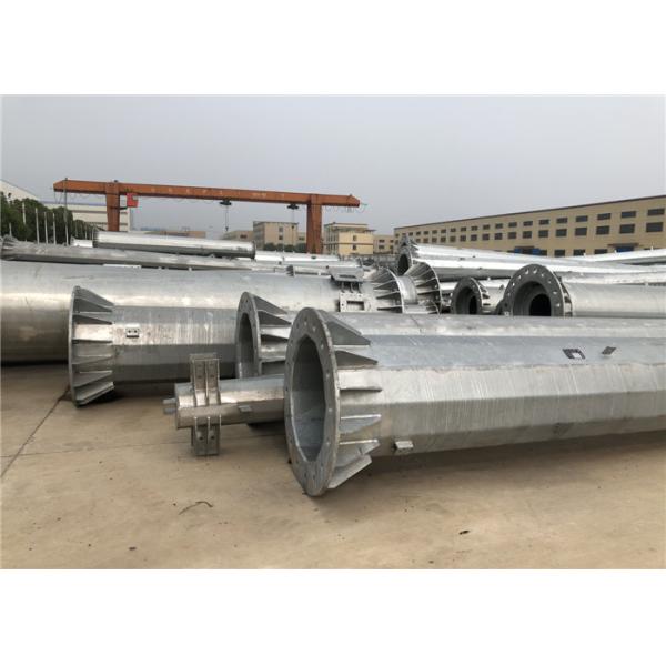 High Tension 3.5mm ASTM573 Electrical Power Pole