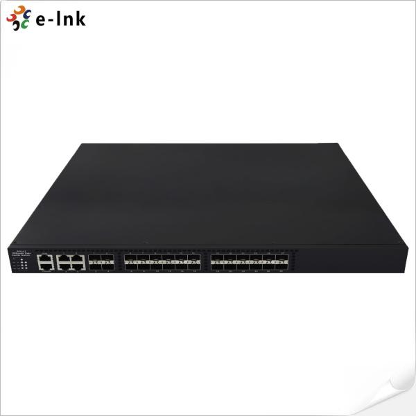 10G Fiber Optic Switch 24-Port SFP 4-Port 10/100/1000M TP/SFP Managed Fiber Switch