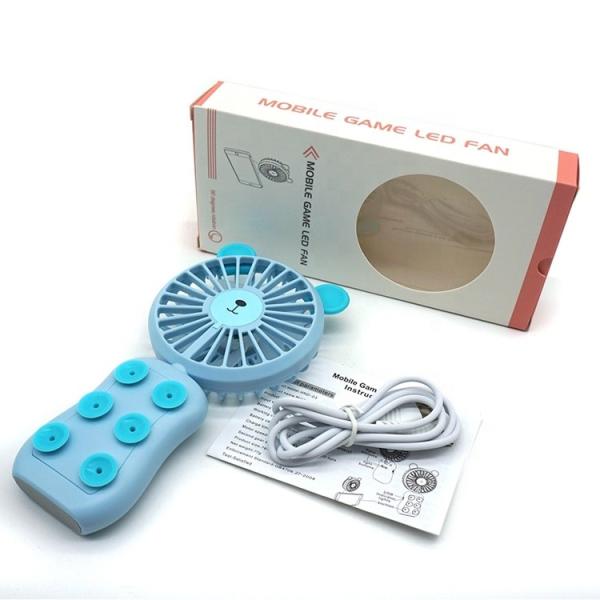 Handheld Night Light Foldable USB Charging Mini Fan