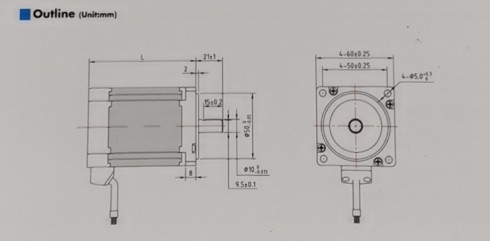 Небольшая вибрация 3 мотора 300W участка 60mm безщеточных