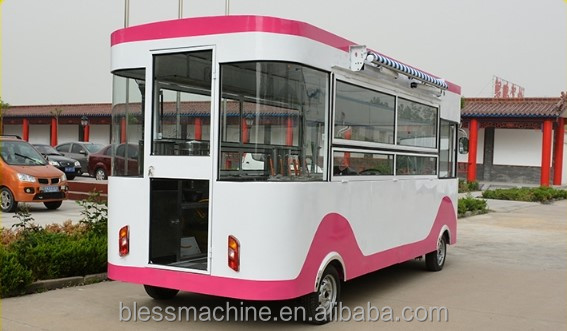Stainless Steel Snack Food Catering Truck for and Durable Home Business in 's Market