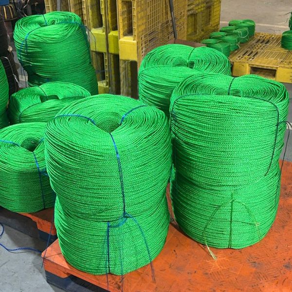 3 Strands Plastic PP Polypropylene Rope Twisted Fishing Net Rope Packaging