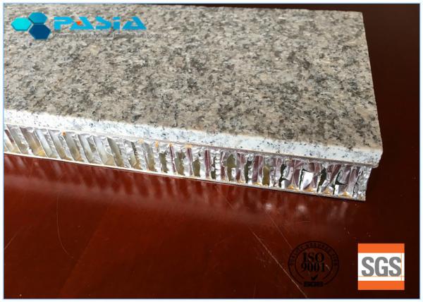 20 Mm Thickness Light Weight Onyx Honeycomb Stone Panels Small Radiation Pollution