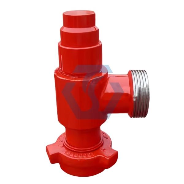 API Standard Drilling Mud Pump Safety Pressure Relief Valve For Parts Oilfield Drilling