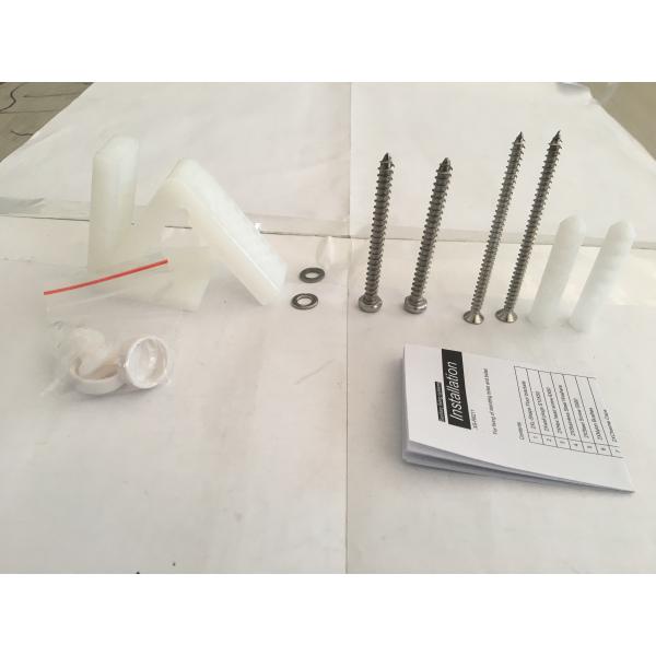 3A Toilet Cistern Fixing Screws , Nylon 7 - Shaped Foot Screws Easy Replace