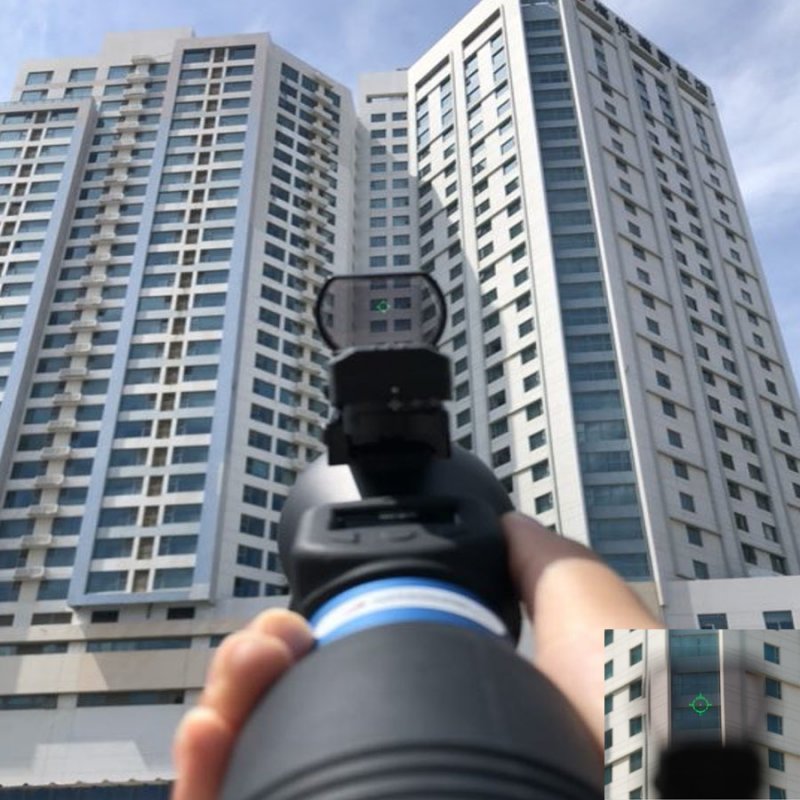 L20 150m Remote Laser Methane Leak Detector for Building Inspection | TDLAS