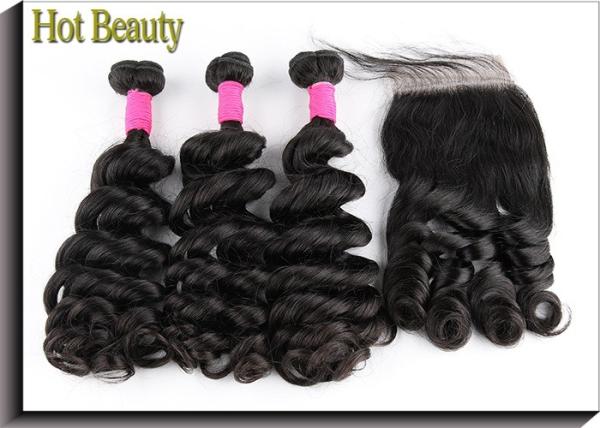 Big Curly Weaver Grade 7A Virgin Hair 300g Per 3 Bundles Natural Black