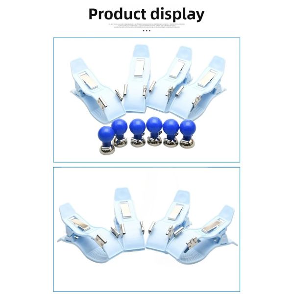 All Resting ECG Recommended Children Limb Clamp Suction Electrodes Alcohol Disinfecting Blue OEM 3.0MM/4MM DIN Plug Banana Class