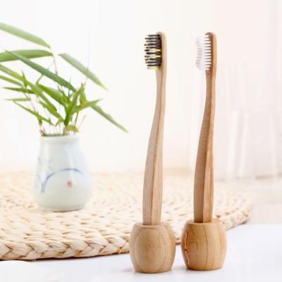Plain Color Biodegradable Bamboo Toothbrush Case Box Reusable MSDS