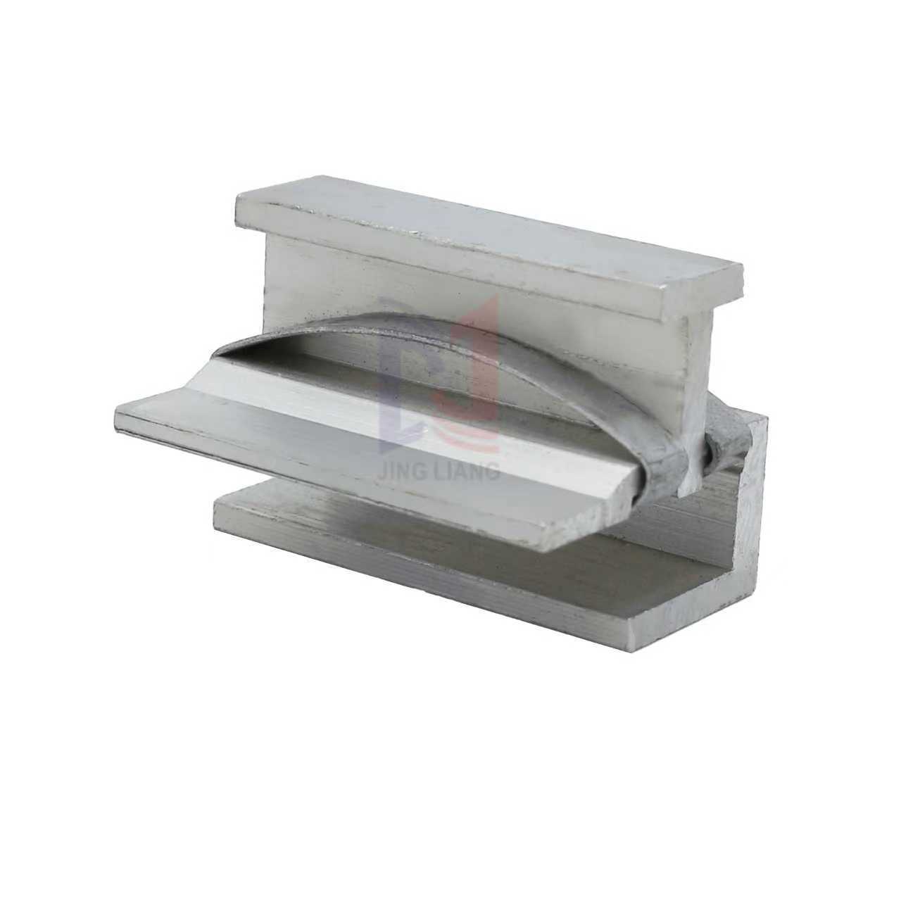 High-quality Light-weight and Anti-corrosion Aluminum alloy Cilps for 18mm Terracotta Panel Cladding Support System with easily-installing structure