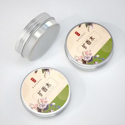 Recyclable 60ml Strong Seal Empty Tea Cans Tea Packaging Tin Box