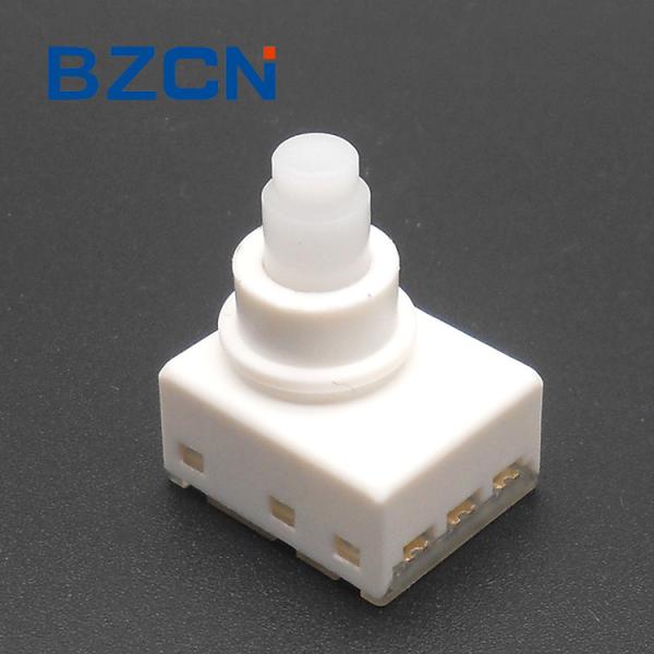 Car Light Momentary Push Button Switch 3 Hole Terminal With Heat Emission Hole