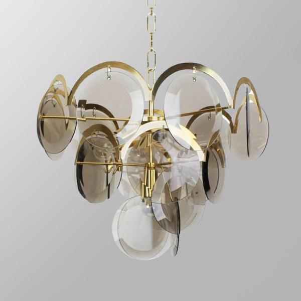 Modern crystal chandeliers living room ring chandelier Diva Mini Chandelier Light(WH-MI-143)