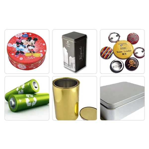 Electrolytic Tinplate Sheet  Customize Service Plate Strip Tinplate Sheet Roll