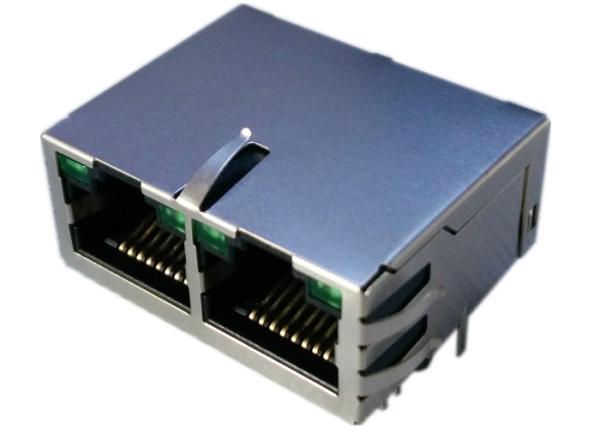 1x2 Rj45 1-6610005-5 Dual Port LPJG28831A115NL Magnetics Gigabit Equivalent