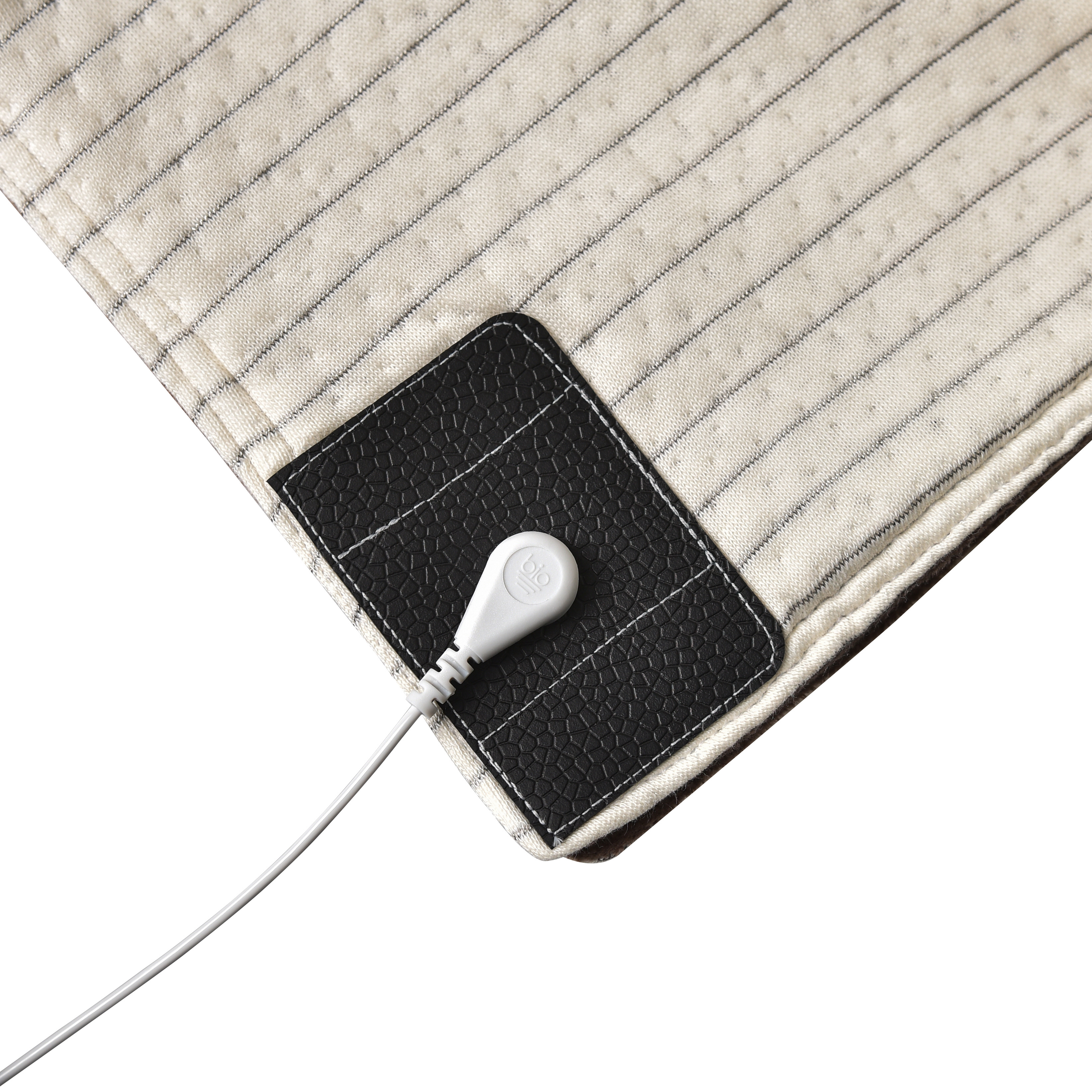 Luxurious Grounding Blanket 60x80 Queen Size Earthing Sheet/Mat for Bed Cotton Silver With Grounding Cord Grounding Throw