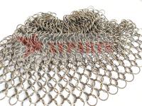 Metal de acero inoxidable de bronce Ring Mesh For Wall Curtains de Chainmail