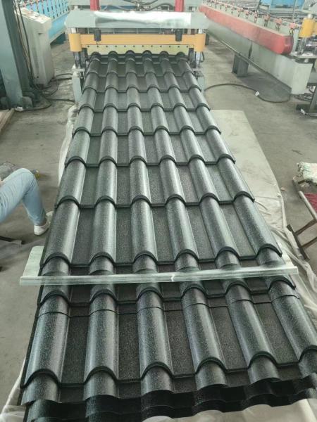 ASTM Standard Flat Coil Pré-pintado Chapa de aço ondulado Chapa de telhado de ferro e chapa