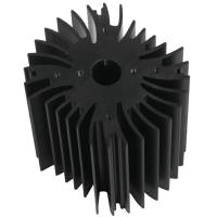 Drilling Bronze Aluminum Notebook Cooler Heatsink Extrusion Profiles Industrial With CNC Machining