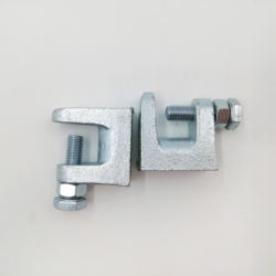 Стальная балка горячего погружения томительно-тягучего утюга структурная зажимает подгонянный OEM