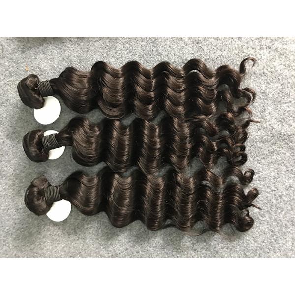 Grade 8A Natural Black 100% Brazilian Virgin Hair Extensions For Black Women