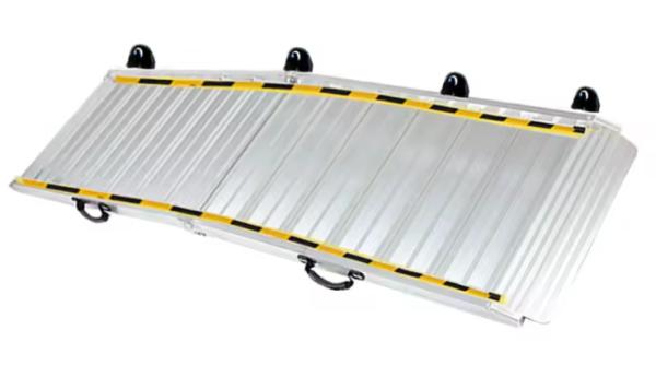 Portable Folding Handcap Loading Metal Aluminium Wheelchair Ramp for Cargo Mini Van