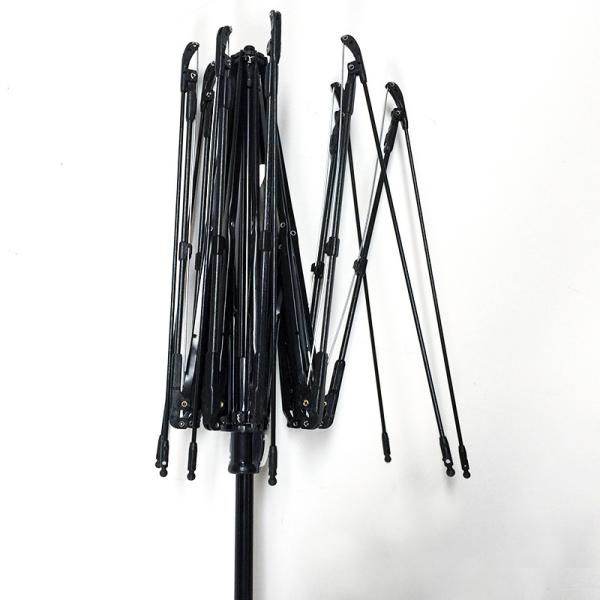 21 Inches*8k Customized Color End Glass Fiber Windproof Long Umbrella Frame Version