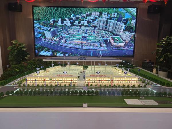 Logistics Distribution Center Scale Model Factory 1:200 Architecture Model