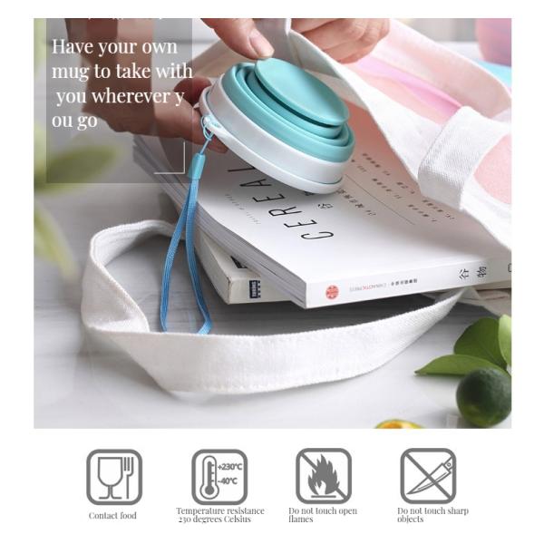 Novel Style Outdoor Folding Water Cup for Sports and Travel Tea Cup Camping Novel Design