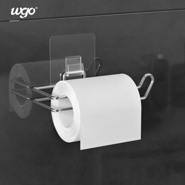 suporte de aço inoxidável autoadesivo de toalha de mão do trilho de toalha SS304 de 140mm
