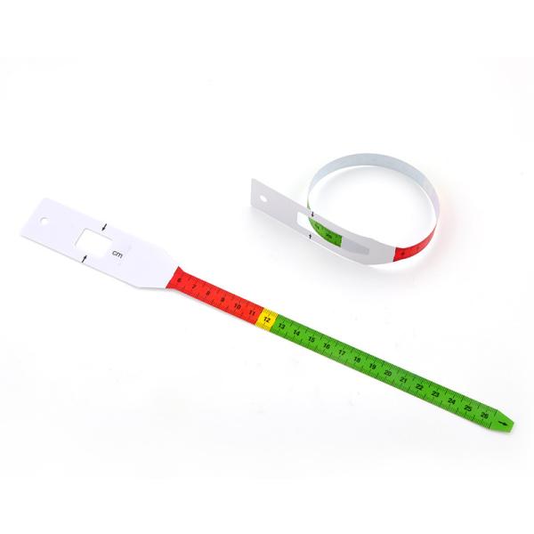Wintape 26cm Criança MUAC Tape Cabeça do bebê Tape de medição para profissionais de saúde Avaliação da desnutrição