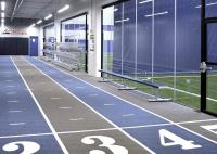 Anfiteatros de alumínio fixos duráveis internos para o centro de esporte multifuncional