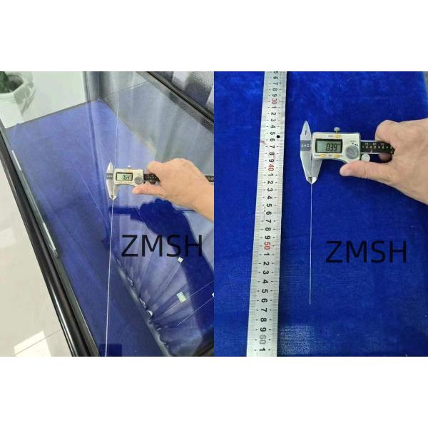 25-500um Сапфирные волоконно-оптические кабельные линии связи Алюминиевые волокна Однокристаллические Al2O3