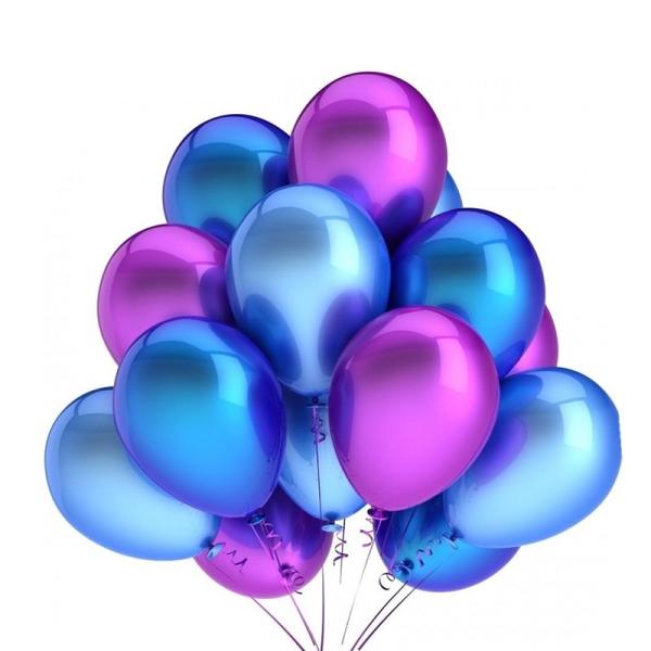 10Pcs Glossy Pearl Latex Balloons Colorful Balloons Happy Birthday Party Globos DIY Kids Toys Gift 【Not metal latex 】
