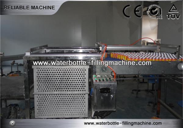 7.5kw Aerosol Can Beverage Filling Machine , Tomato Paste Bottle Filler Machine